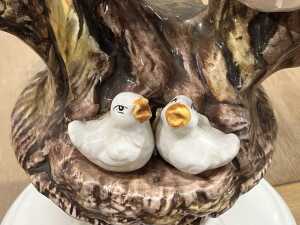 Capodimonte nesting doves ceramic figural group - 3