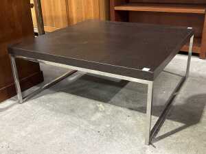 Modern timber coffee table