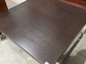 Modern timber coffee table - 2