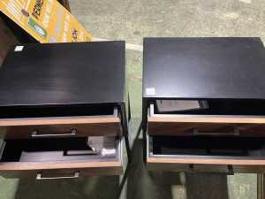 Pair of modern bedside tables - 3