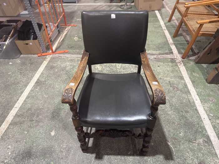 Jacobean style armchair