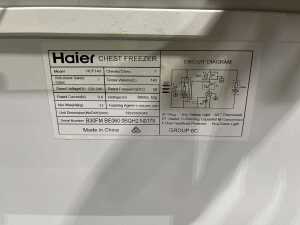 Haier chest freezer 143L capacity - 3