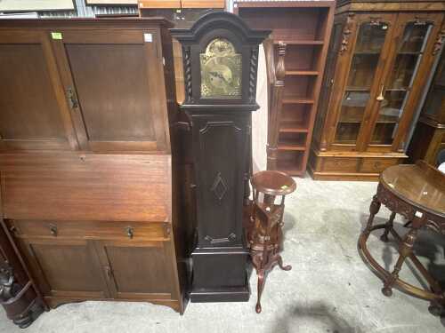 Mid-century grandfather clock