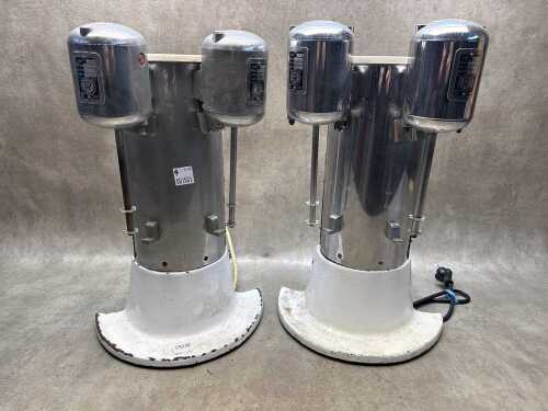 Two vintage Ritter milkshake makers