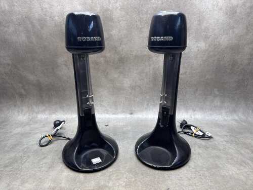 Two vintage Roband milkshake makers