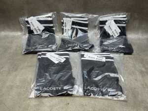 Group of five kids' sports leggings