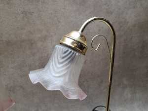 Two goose neck desk lamps - 4