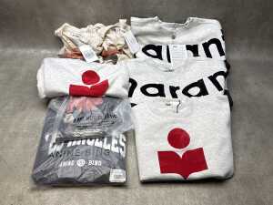 Assorted new clothing garments, size S-M