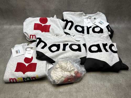 Assorted new clothing garments, size M-L
