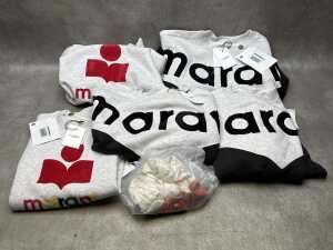 Assorted new clothing garments, size M-L