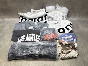 Assorted new clothing garments, size S-M