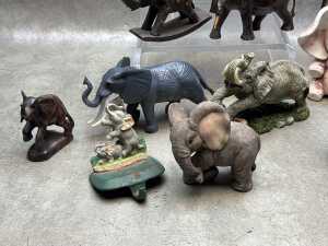 Collection of decorative elephants - 5