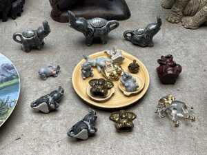 Collection of decorative elephants - 5