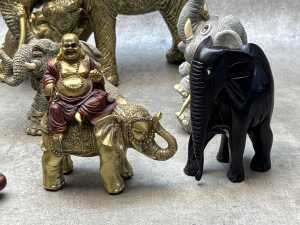 Collection of decorative elephants - 6