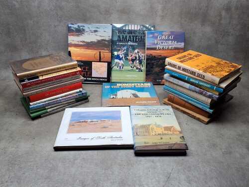 South Australian history books, including vintage