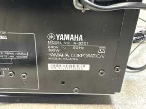Yamaha Integrated Amplifier, Model A-S301, with remote contol - 4