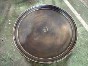 Metal foldable tripod table - 3