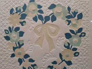 Judy Severson, Baltimore Heart. Embossed paper quilt - 2