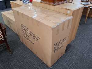 Niche chest of three drawers in natural finish (boxed) - 5