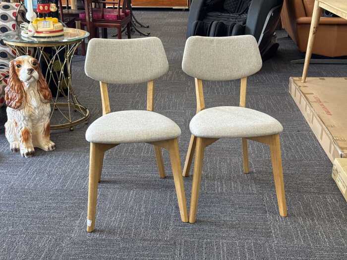 Pair of Jelly Bean dining chairs