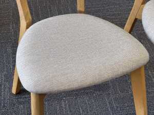Pair of Jelly Bean dining chairs - 3