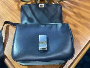 Celine handbag with silver-tone hardware - 2