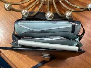 Celine handbag with silver-tone hardware - 4