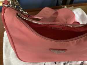 A Prada Re-Edition 2005 pink Tessuto shoulder bag - 3