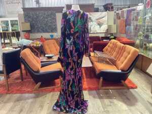 Missord Carta multi-coloured sequin evening dress, size XL - 3
