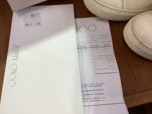 Jimmy Choo 'Bells' high top white calf leather sneakers - 3