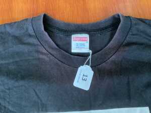 Supreme Kate Moss photo tee in black, size XL - 4
