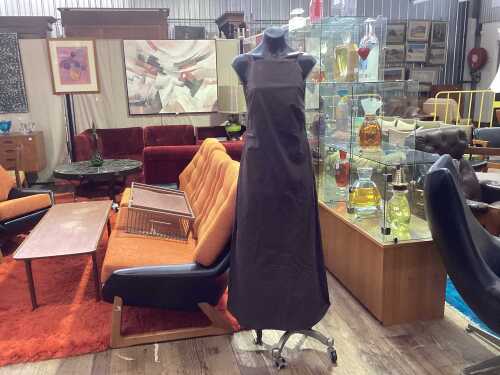 St Agni Minimal Bias dress in chocolate plum, size M