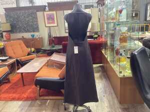 St Agni Minimal Bias dress in chocolate plum, size M - 2