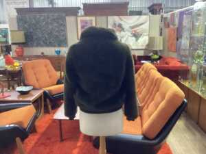 Staple the Label bomber jacket in chocolate, size 10 - 3