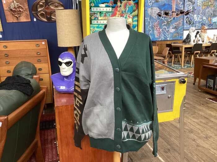 Knock Thrice woollen cardigan, size M/L