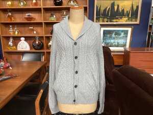 Sportscraft Man Joshua Cable Cardigan in grey, size M