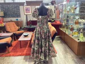 Selkie floral cap-sleeve dress, size S - 3
