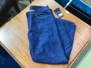 TKD Max Rigid straight-leg blue jeans, size 38