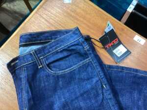 TKD Max Rigid straight-leg blue jeans, size 38 - 2