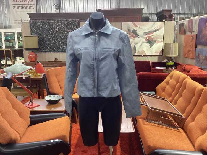 Ownley Creedance periwinkle jacket. size XS