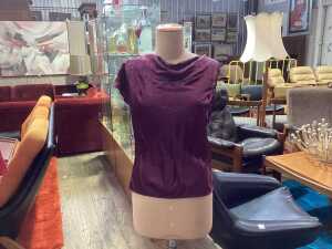Husk Emilie plum top, size 8