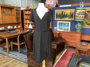 Leona Edmiston Dolly black dress, size 5
