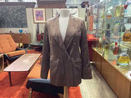 Hansen & Gretel Alistair tailored jacket in ash brown, size S