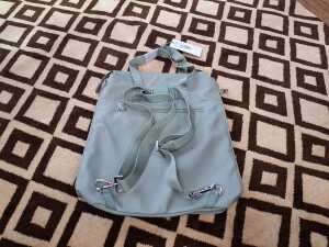 Bogner Malea backpack in seagrass - 2