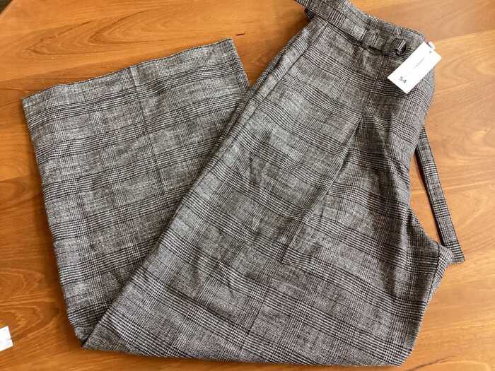 Veronike Maine ladies check pants size 12