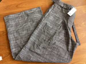 Veronike Maine ladies check pants size 12