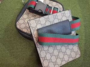 Designer style canvas belt bag set - 3