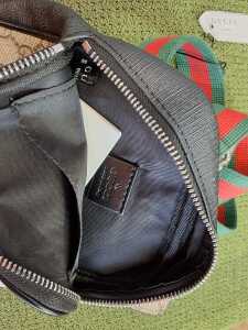 Designer style canvas belt bag set - 4