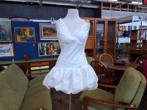 Angeliia Ro mini dress in white size 8