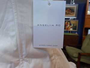 Angeliia Ro mini dress in white size 8 - 4